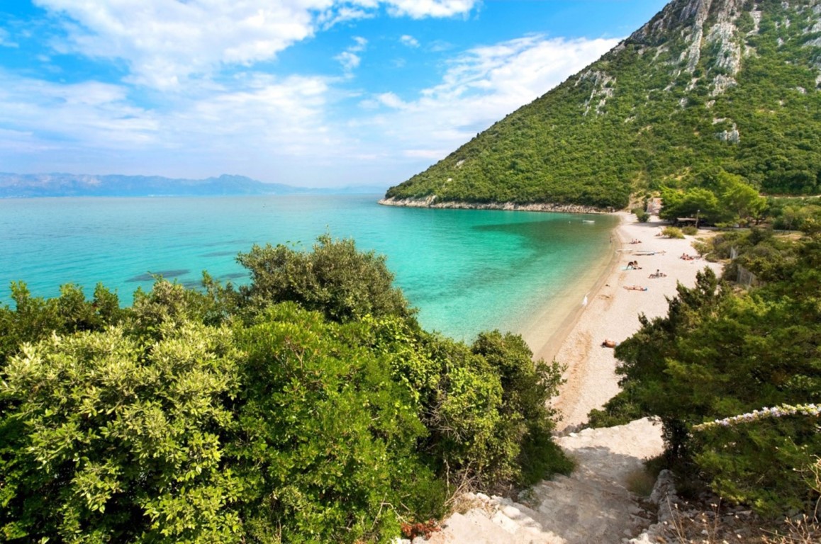 Divna Strand auf Pelješac Unterkunft und Appartements in der Nähe